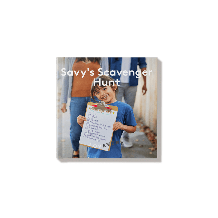 'Savy’s Scavenger Hunt' Book from The Planner Play Kit