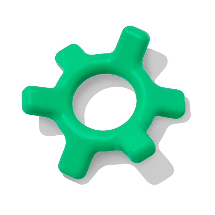 Grasp & Turn Silicone Teether