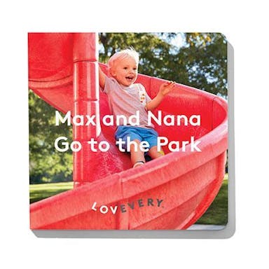 'Max and Nana Go to the Park' Board Book from The Adventurer Play Kit