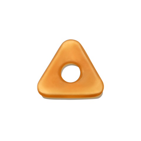 Rubber Triangle Teether