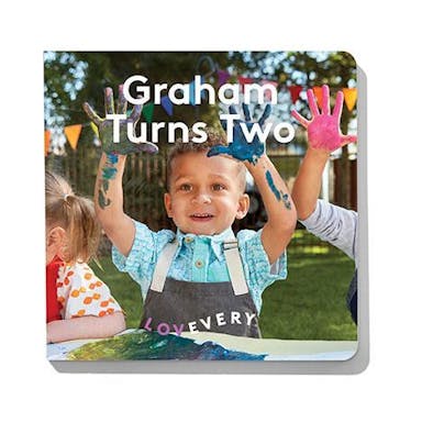 'Graham Turns Two' Board Book from The Companion Play Kit