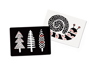 Black & White Card Set from The Charmer Play Kit