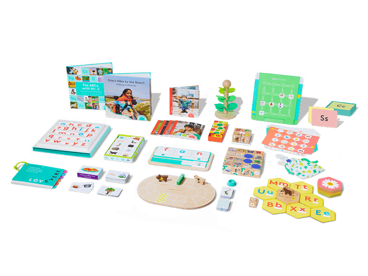 Lovevery Reading Skill Set Sounds to Reading