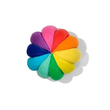 Organic Cotton Rainbow Ball from The Senser Play Kit