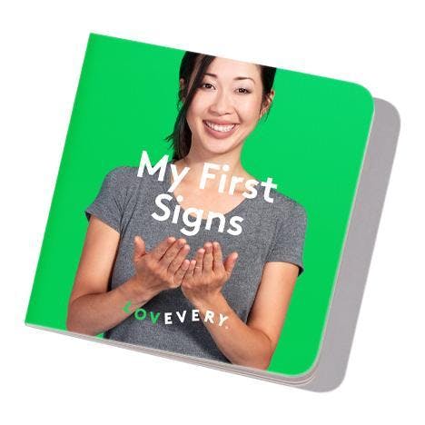 'My First Signs' Board Book