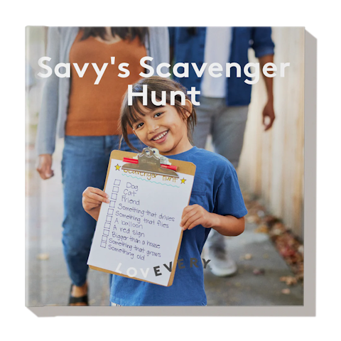 'Savy’s Scavenger Hunt' Book