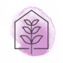 purple plant icon